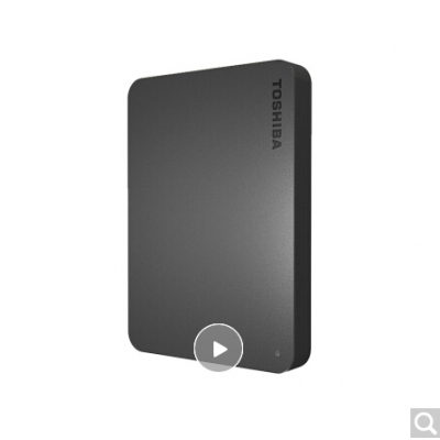 東芝(TOSHIBA) 2TB USB3.0 移動硬盤 新小黑A3 2.5英寸 兼容Mac 輕薄便攜 穩(wěn)定耐用