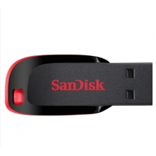 閃迪（SanDisk）16GB USB2.0 U盤 CZ50酷刃 黑紅色 時尚設(shè)計 安全加密軟件