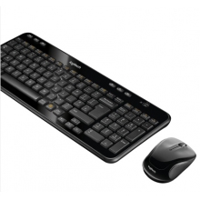 羅技（Logitech）MK365 鍵鼠套裝 無(wú)線鍵鼠套裝 辦公鍵鼠套裝 黑色