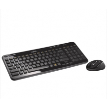 羅技（Logitech）MK365 鍵鼠套裝 無(wú)線鍵鼠套裝 辦公鍵鼠套裝 黑色