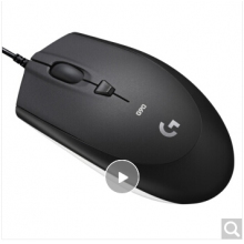 羅技（G）G90有線游戲鼠標 辦公電腦筆記本通用鼠標 家用USB光電鼠標 吃雞鼠標電競鼠標 黑色