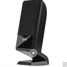 漫步者（EDIFIER） R101V 2.1聲道多媒體音箱 音響 電腦音箱 黑色