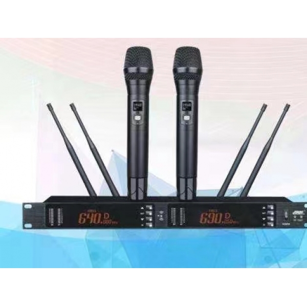 聲霸一拖二無線話筒